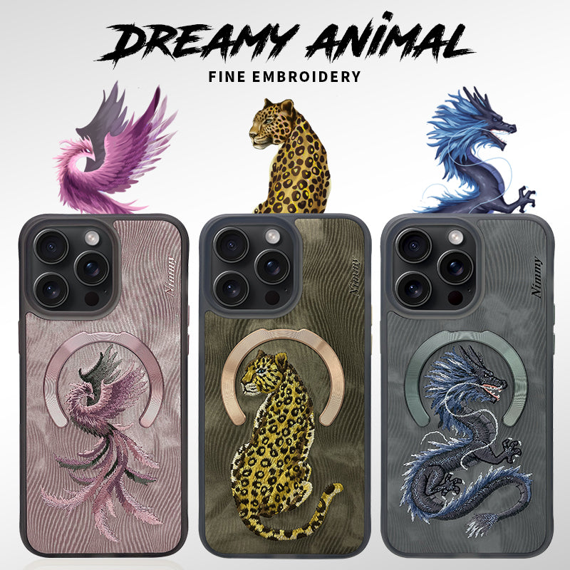 Nimmy Fantasy Animal MagSafe Embroidery Case Cover – Armor King Case