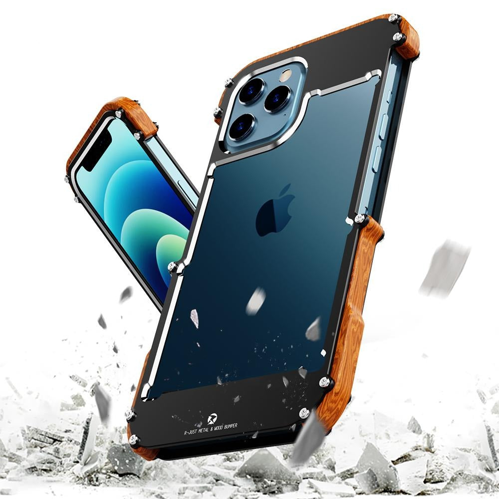 Metal Bumper Frame for iPhone Case, for iPhone 14 Plus / Purple
