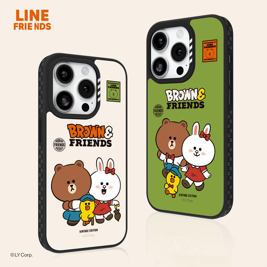 Line Friends Brown & Friends MagSafe Shockproof Protective Case Cover
