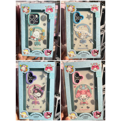 Sanrio Characters Minimalist MagSafe All-inclusive Shockproof IMD Protective Case Cover