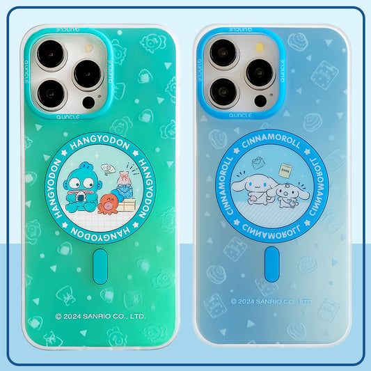 Q UNCLE Sanrio Characters All-inclusive Shockproof Laser IMD Protective Case Cover