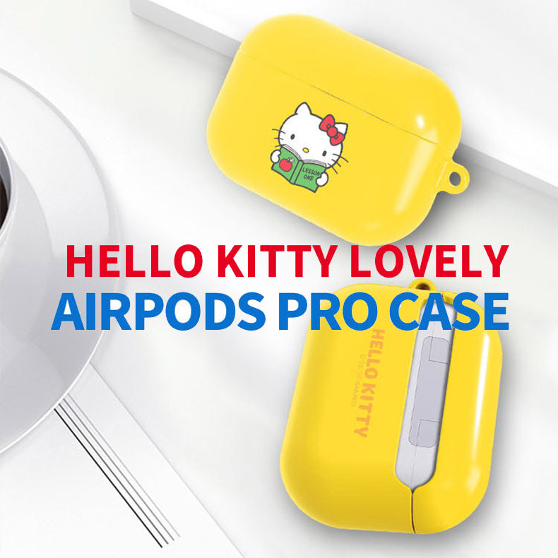 Sanrio Hello Kitty Lovely Hard Apple AirPods Charging Case Cover