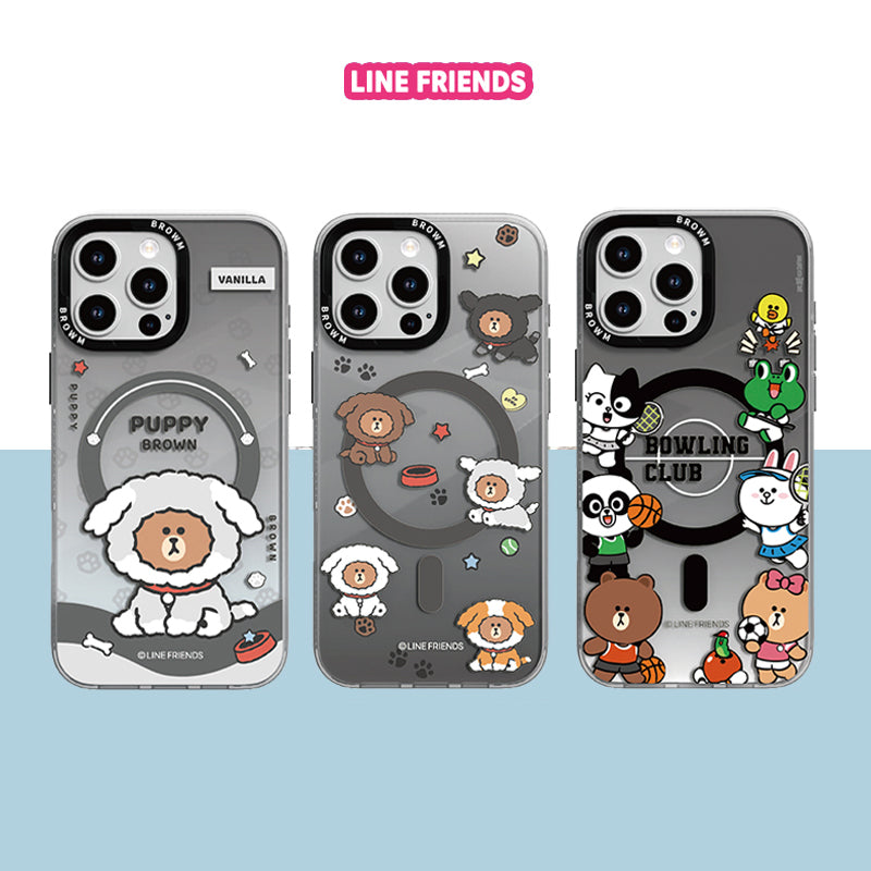 Line Friends Playful MagSafe All-inclusive Shockproof IMD Protective Case Cover