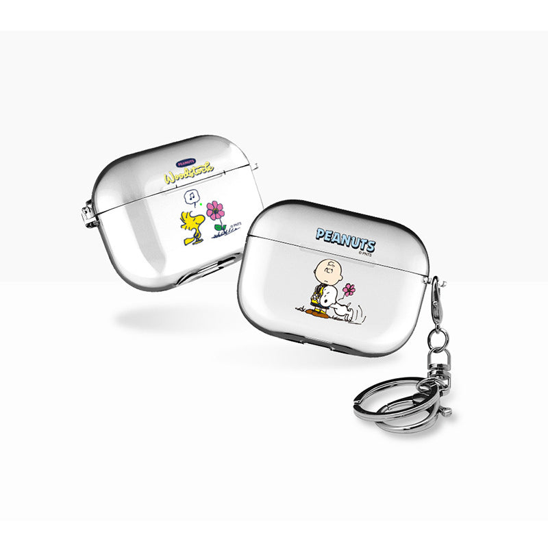 Snoopy Clear Slim Apple AirPods Case Cover