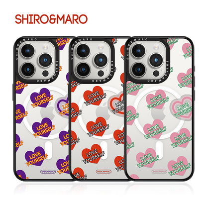 SHIRO&MARO MagSafe Shockproof Transparent Case Cover