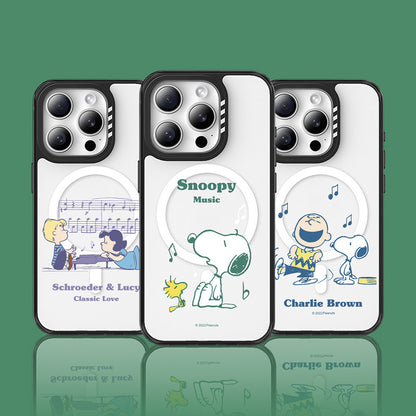 Peanuts Snoopy MagSafe Clear Shockproof Case Cover