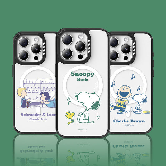 Peanuts Snoopy MagSafe Clear Shockproof Case Cover