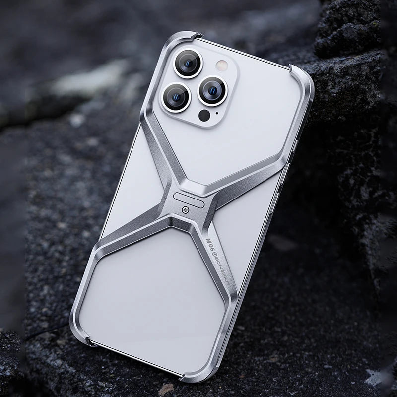 Armor King Alien X Frame Shockproof Aluminum Metal Bumper Case Cover