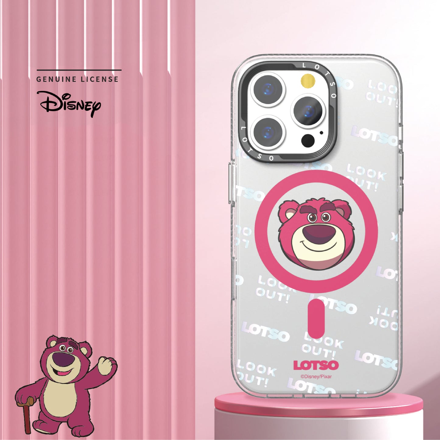 Disney Characters MagSafe All-inclusive Shockproof IMD Protective Case Cover