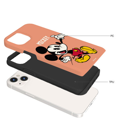 Disney Mickey & Friends Guard Up Shockproof TPU+PC Dual Layer Combo Case Cover