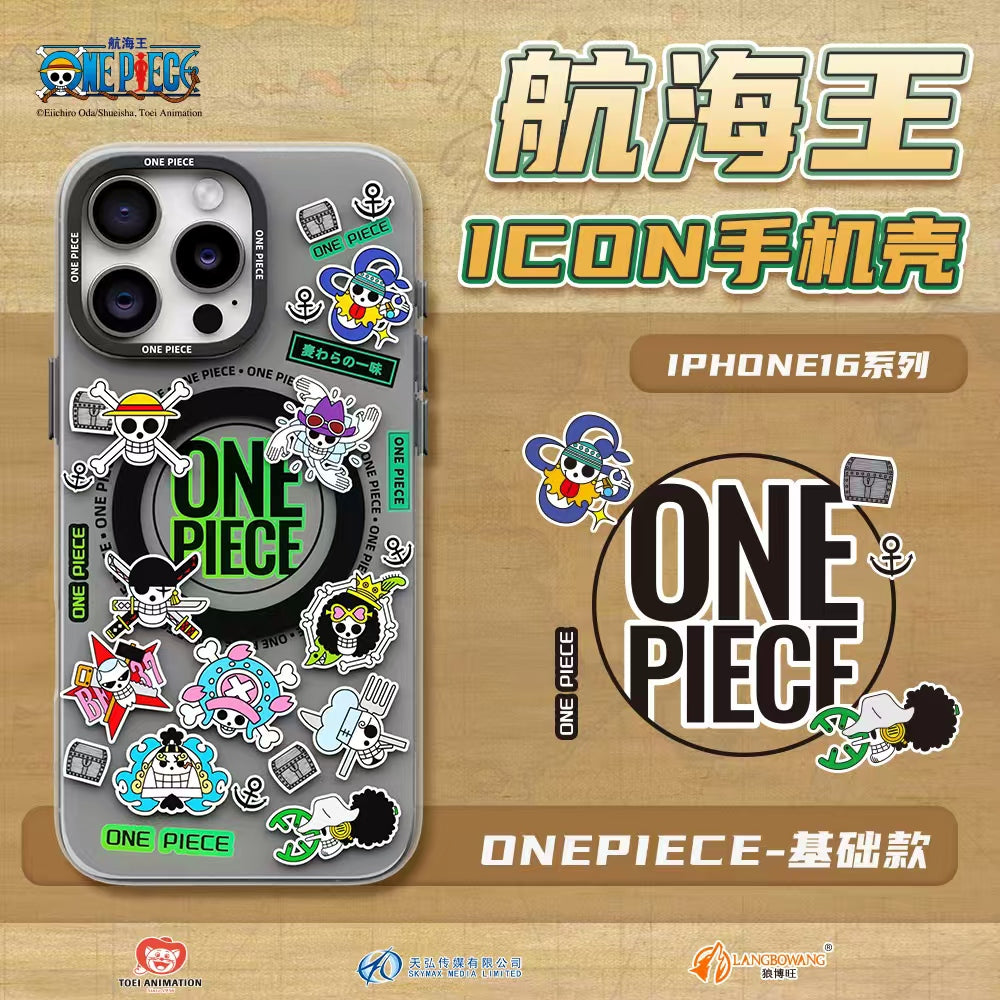 One Piece Icon MagSafe All-inclusive Shockproof IMD Protective Case Cover