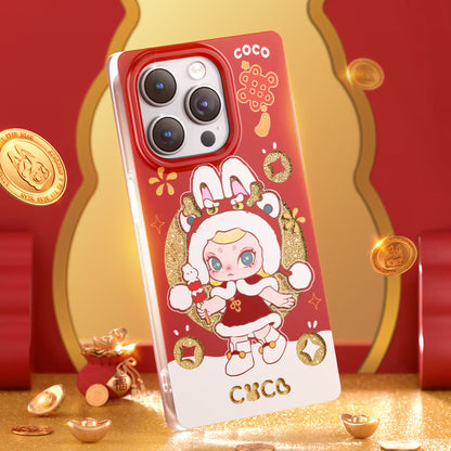 KINGXBAR x Serafina Coco Happy Lunar Year Shockproof Back Cover Case