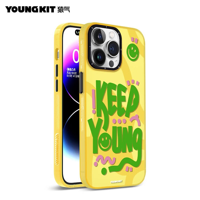 YOUNGKIT Innocence Happy Mood Slim Thin Matte Anti-Scratch Back Shockproof Cover Case