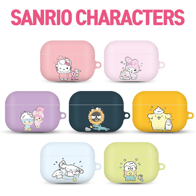 Sanrio Characters Shampoo Hard Apple AirPods Charging Case Cover