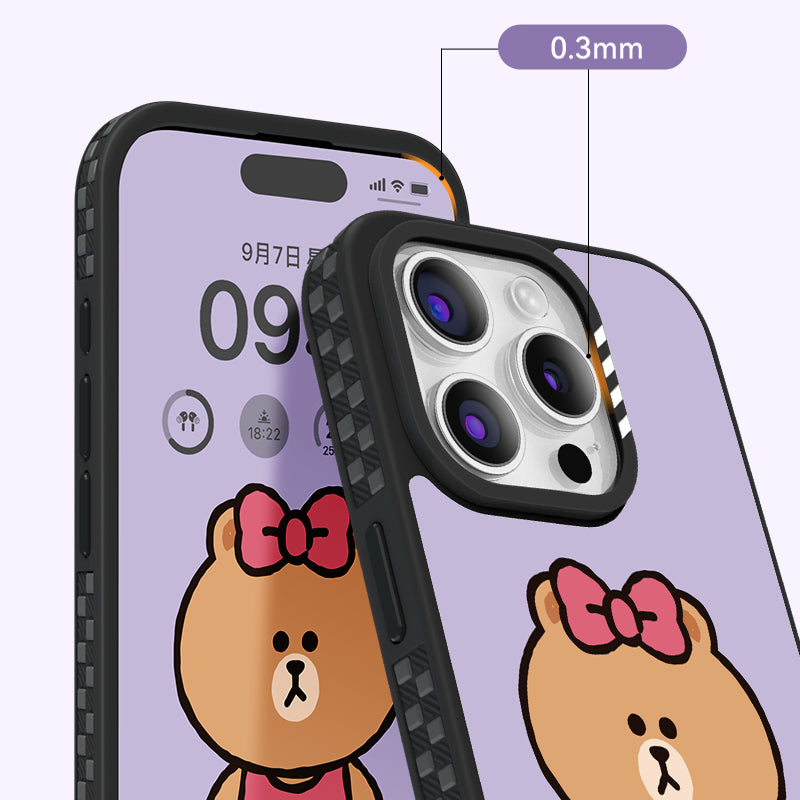 Line Friends Sit MagSafe Shockproof Protective Case Cover