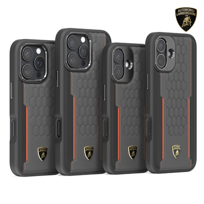 Lamborghini MagSafe Genuine Leather Phone Case - Revuelto D1