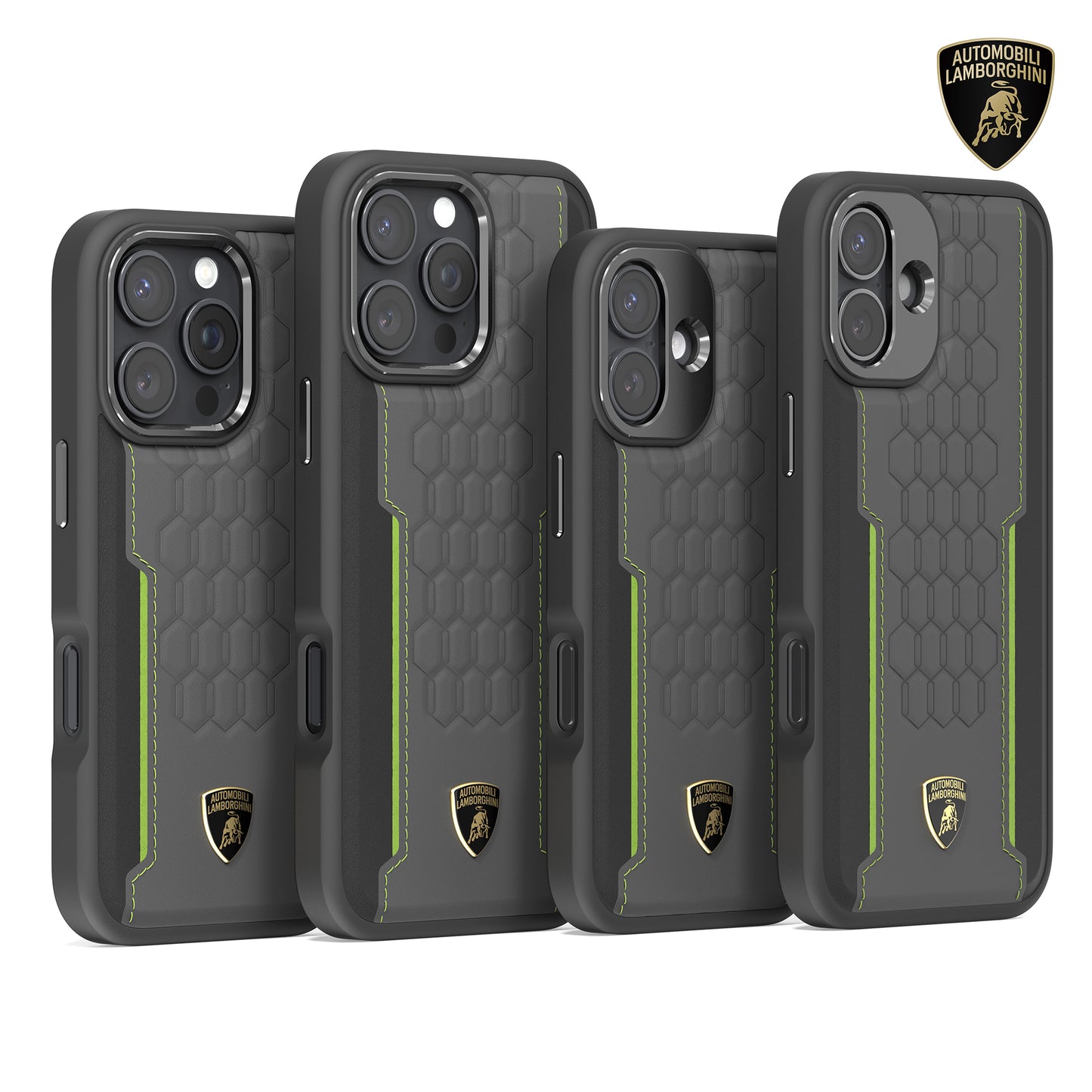 Lamborghini MagSafe Genuine Leather Phone Case - Revuelto D1