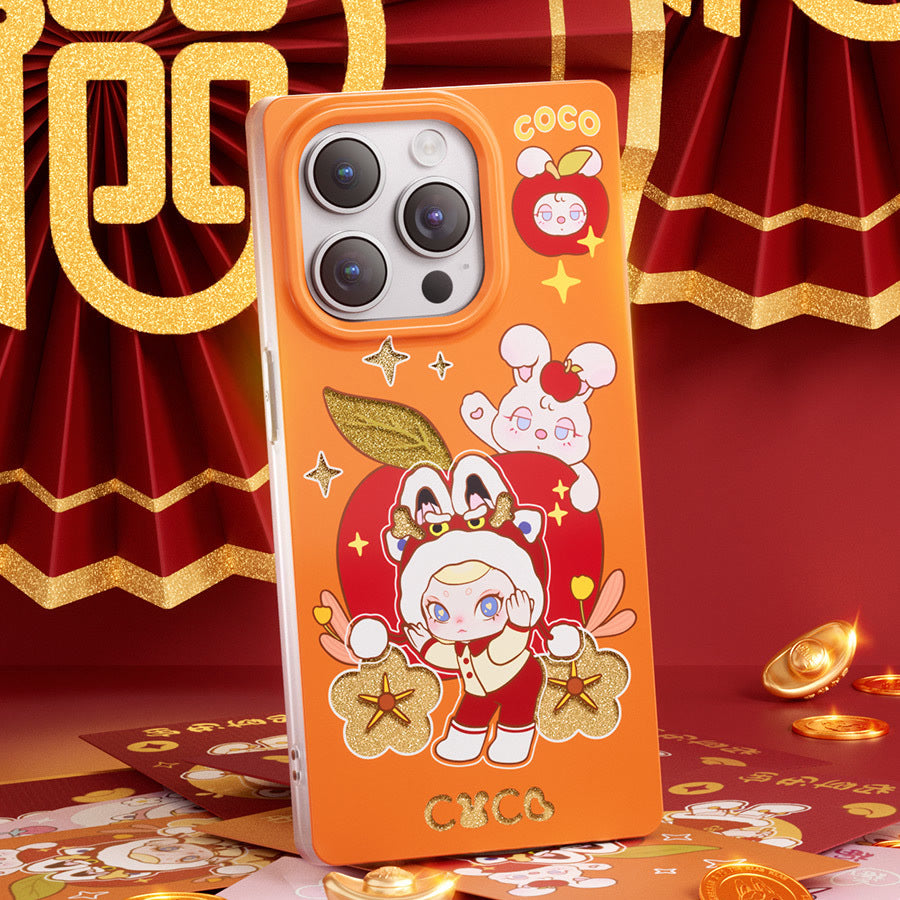 KINGXBAR x Serafina Coco Happy Lunar Year Shockproof Back Cover Case