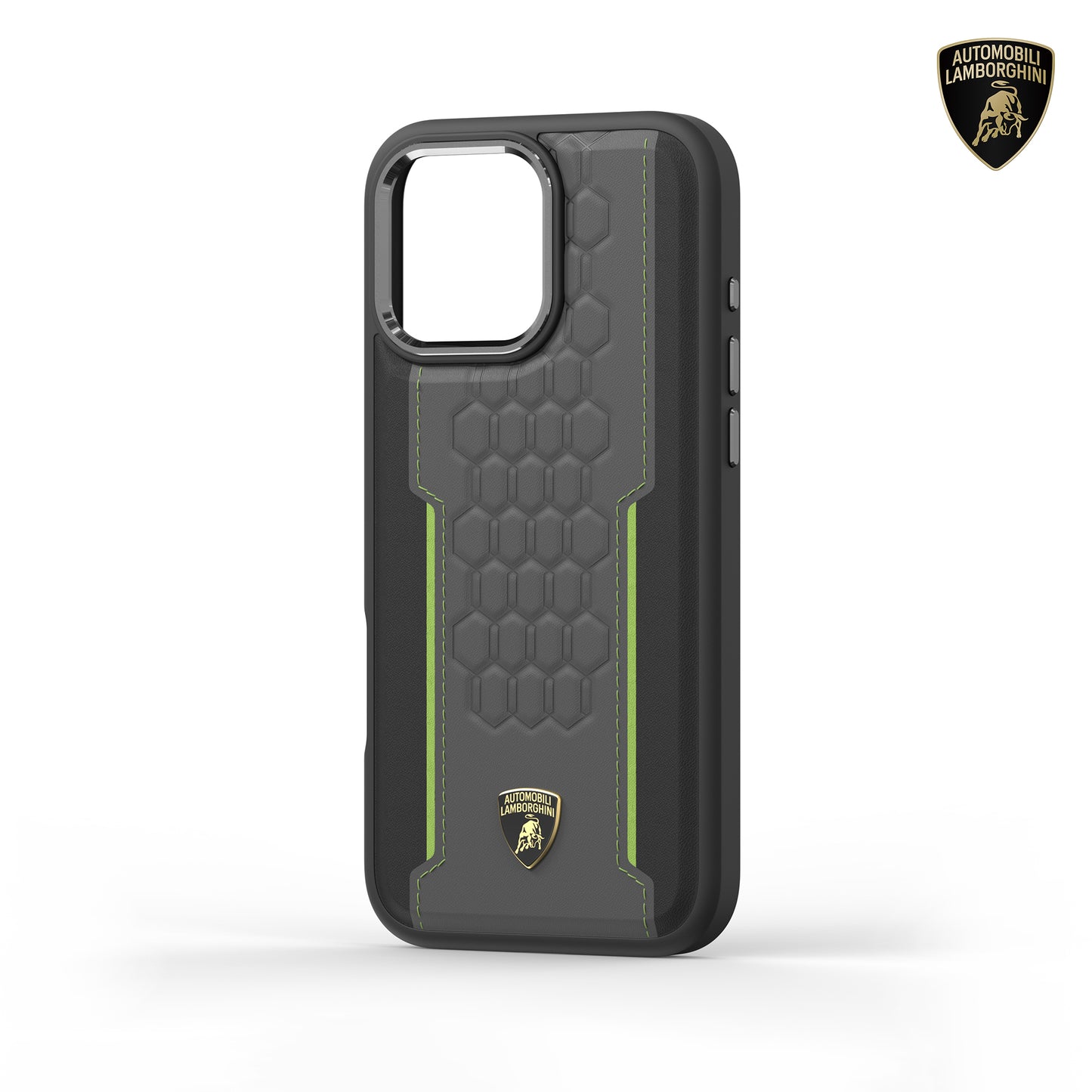 Lamborghini MagSafe Genuine Leather Phone Case - Revuelto D1