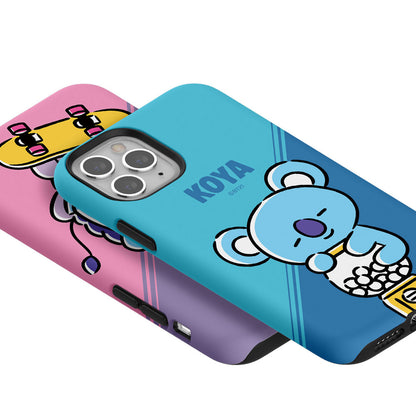 BT21 Play Dual Layer TPU+PC Shockproof Guard Up Combo Case Cover