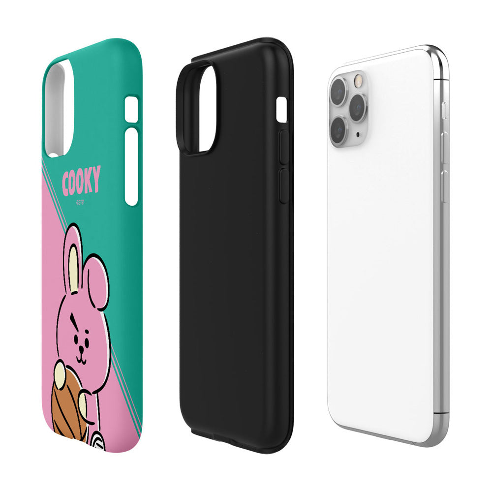 BT21 Play Dual Layer TPU+PC Shockproof Guard Up Combo Case Cover