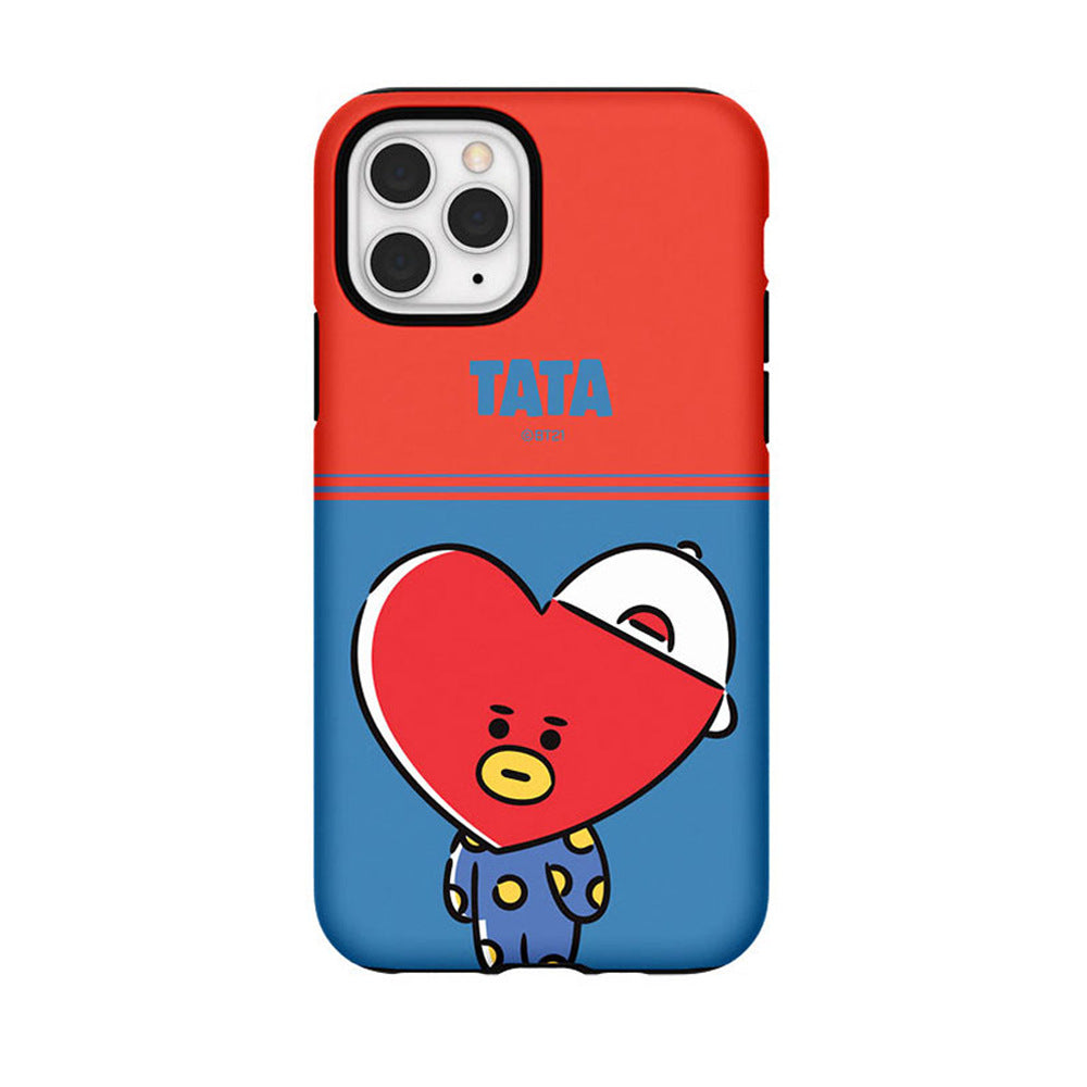 BT21 Play Dual Layer TPU+PC Shockproof Guard Up Combo Case Cover