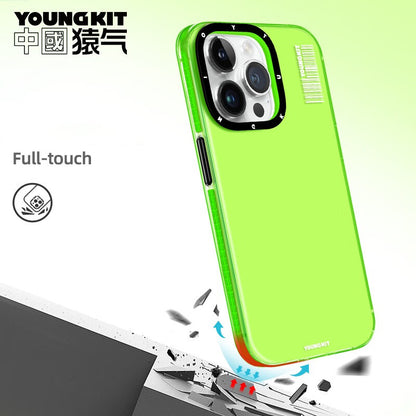 YOUNGKIT Crystal Color Slim Thin Matte Anti-Scratch Back Shockproof Cover Case