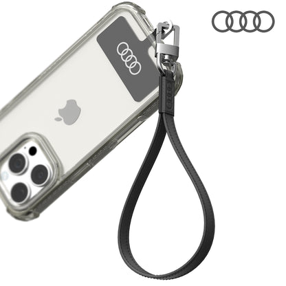 AUDI Synthetic Leather Handstrap Phone Lanyard - GT D1