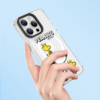 Peanuts Snoopy MagSafe Shockproof Transparent Protective Case Cover