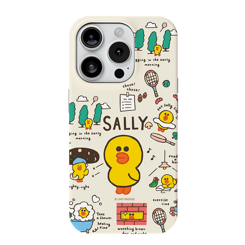 Line Friends Graffiti Dual Layer TPU+PC Shockproof Guard Up Combo Case Cover