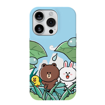 Line Friends Outing Dual Layer TPU+PC Shockproof Guard Up Combo Case Cover