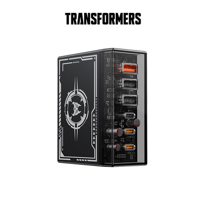 Transformers GaN PD 65W High Power 3*Type-C + 3*USB-A 6-Port Fast Charger