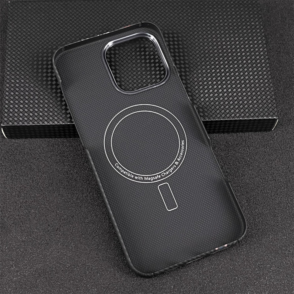 Oatsbasf Luxury Pure Aramid Fiber Case for Apple iPhone 16 Series