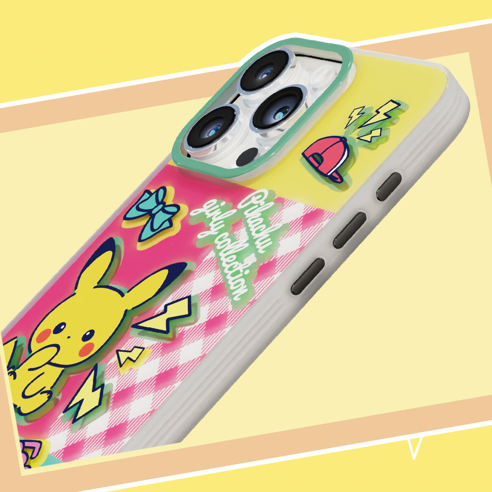 Pokémon All-inclusive Shockproof Protective Case Cover with Doll Charm Lanyard