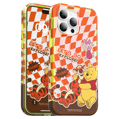 UKA Disney Winnie the Pooh Colorful Laser Shockproof Protective Case Cover