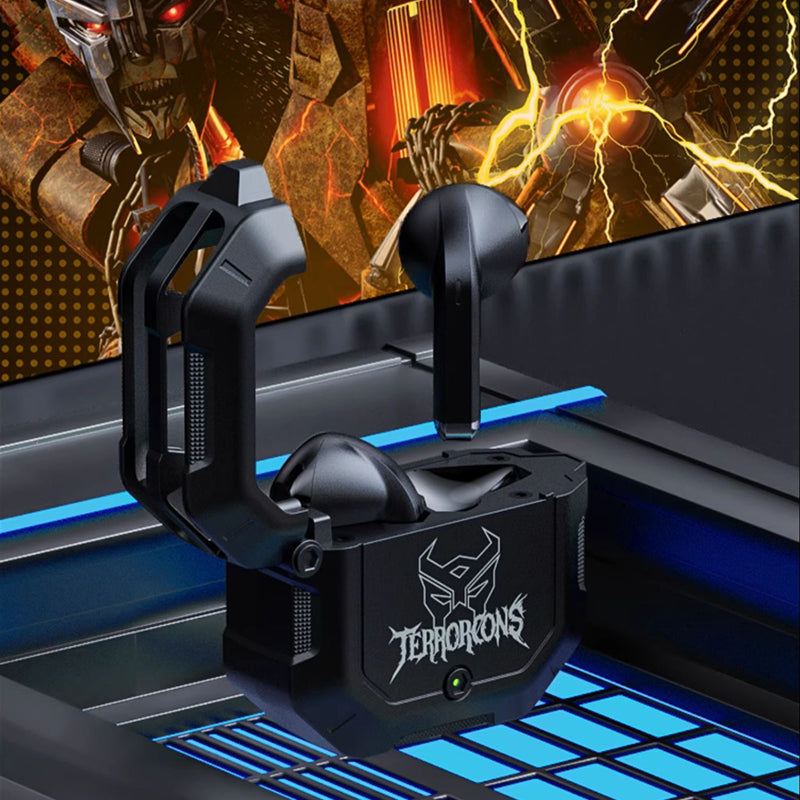 Transformers Mecha True Wireless Bluetooth Headphones Stereo Earbuds