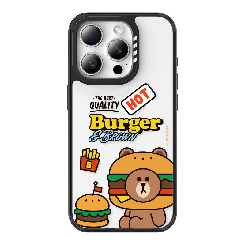 Line Friends Hot Burger MagSafe Shockproof Case Cover