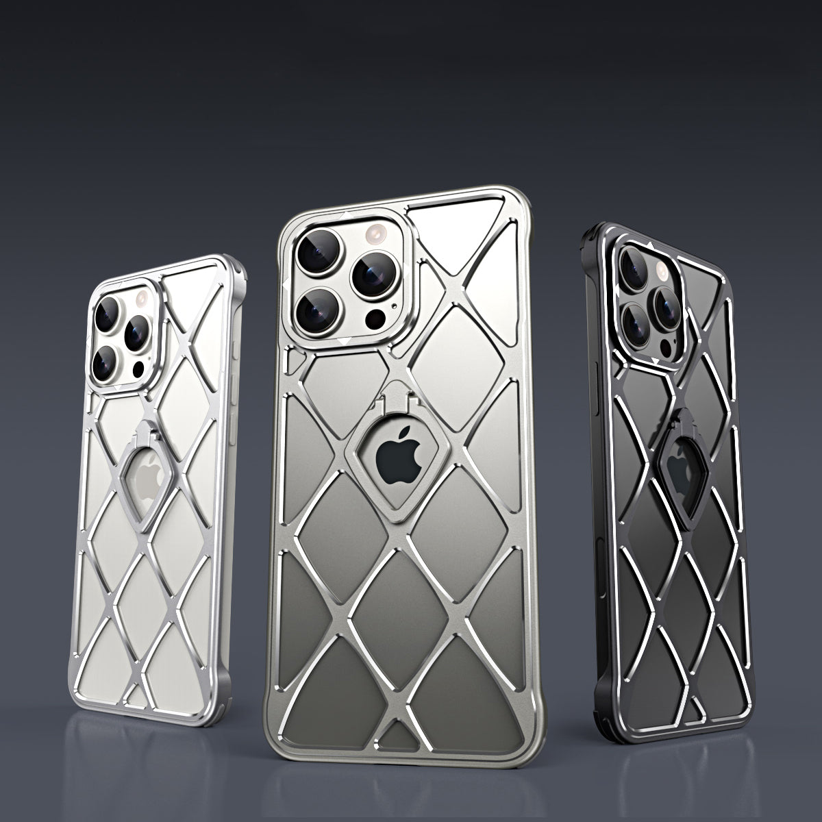 Armor King Star Check Heat Dissipation Invisible Bracket Aluminum Alloy Case Cover