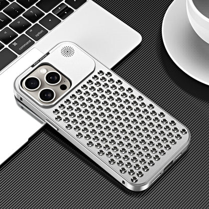 R-Just Aluminum Metal Heat Dissipation Aromatherapy Protective Case Cover