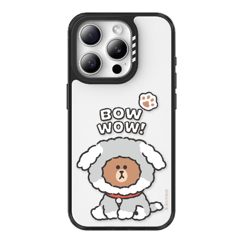 Line Friends Puppy Brown MagSafe Shockproof Case Cover