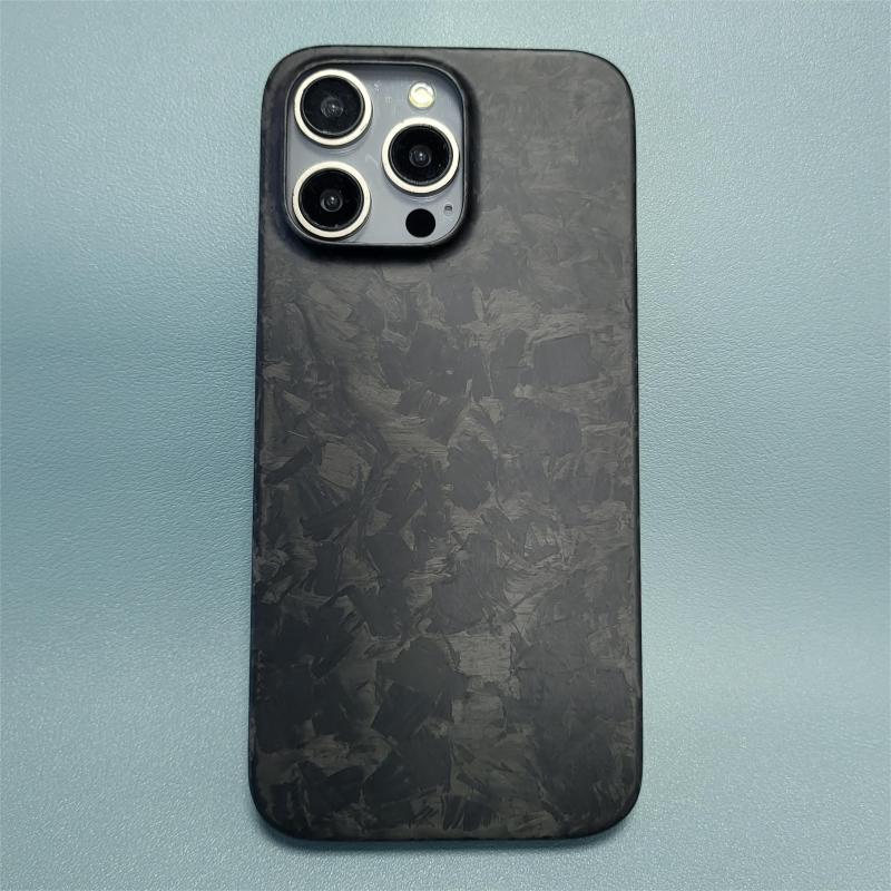 Oatsbasf Luxury Pure Carbon Fiber Case for Apple iPhone