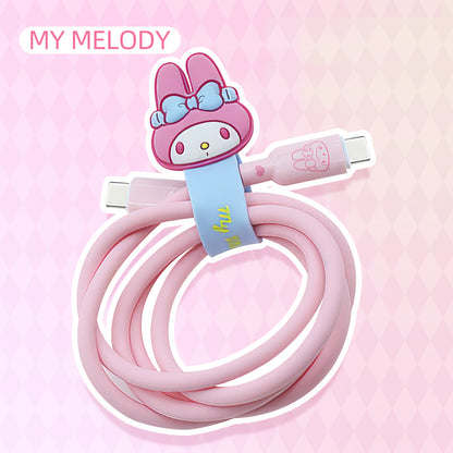 Sanrio Characters Happiness PD 5A Fast Charging Type-C Cable