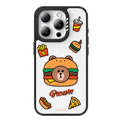 Line Friends Hamburger MagSafe Shockproof Case Cover