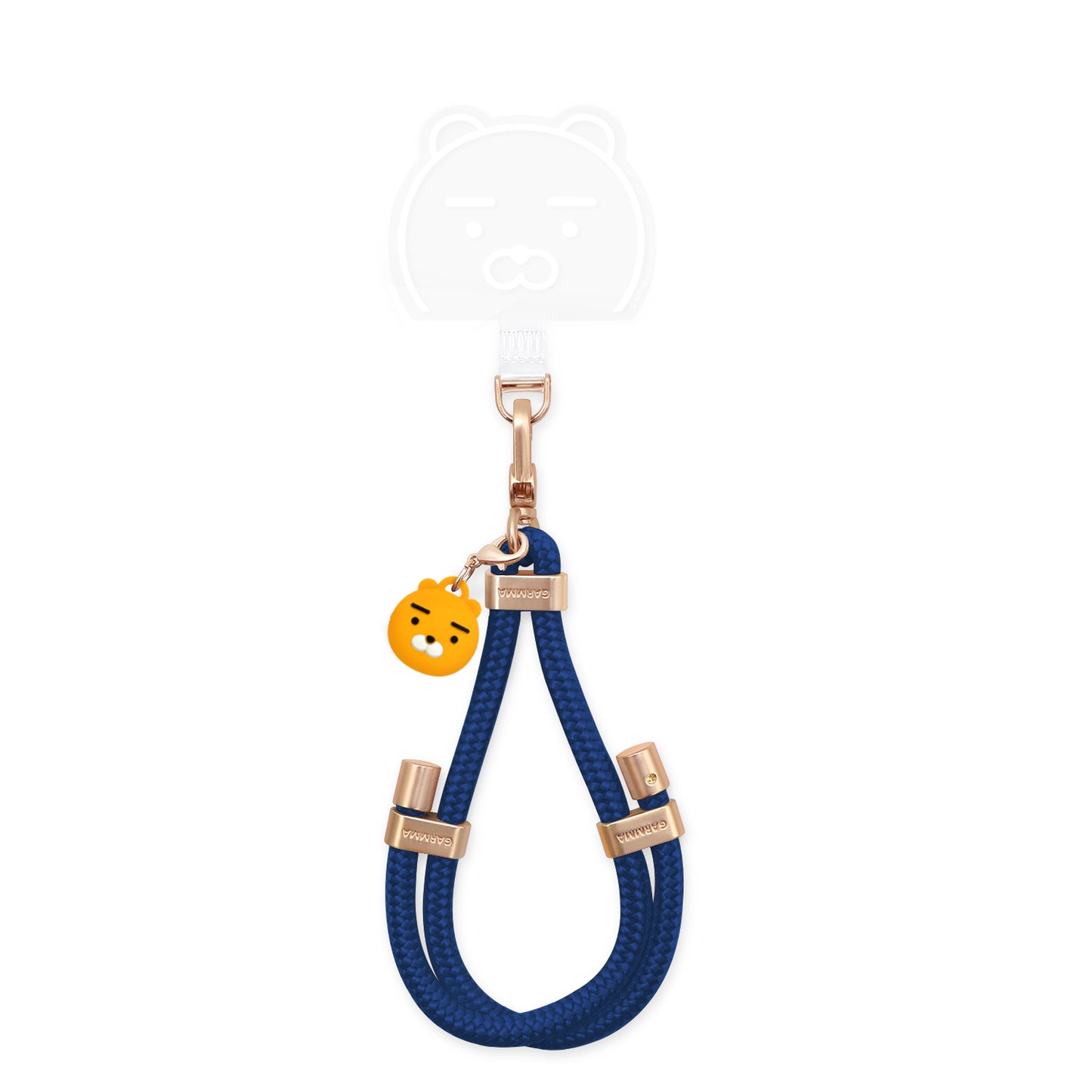 GARMMA Kakao Friends Doll Charm Buckle Strap Adjustable Phone Lanyard