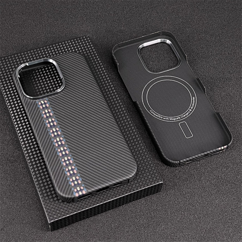 Oatsbasf Luxury Pure Aramid Fiber Case for Apple iPhone 16 Series