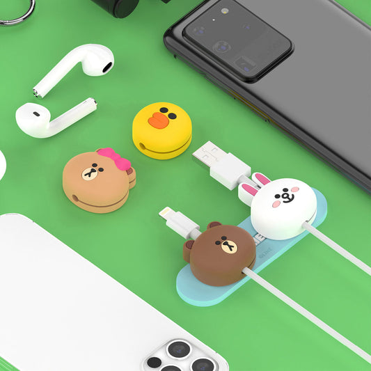 Line Friends Face Magnetic Cable Holder