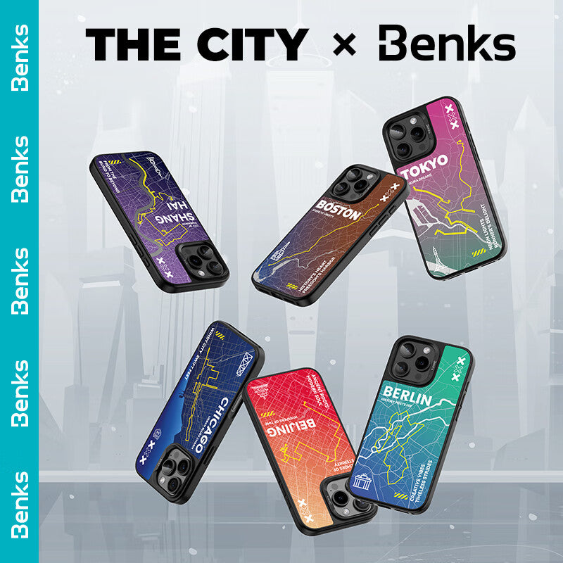 Benks The City MagSafe MagClap Dynamic Case Cover