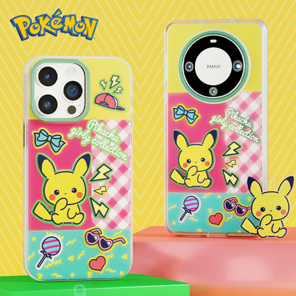 Pokémon All-inclusive Shockproof Protective Case Cover with Doll Charm Lanyard