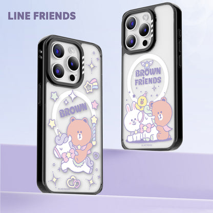 Line Friends Unicorn MagSafe Shockproof Case Cover