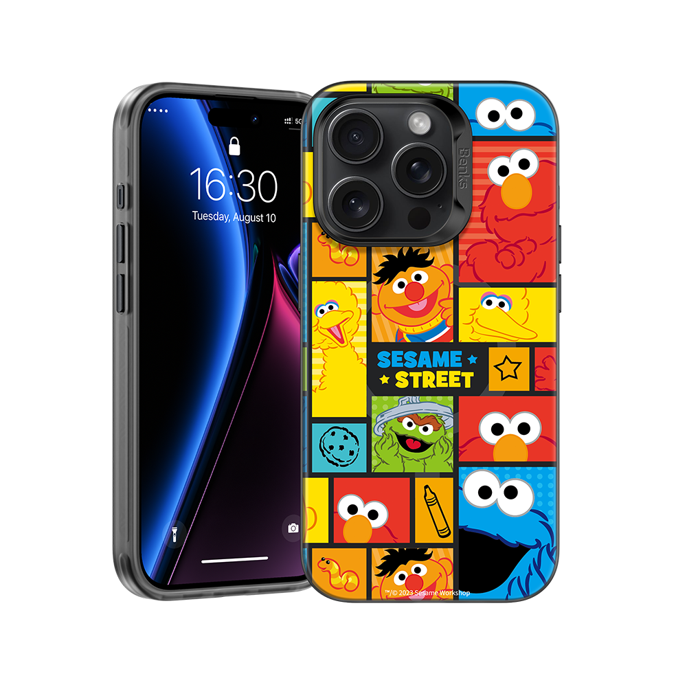 Benks x Sesame Street MagSafe Shockproof Cooling Case Cover